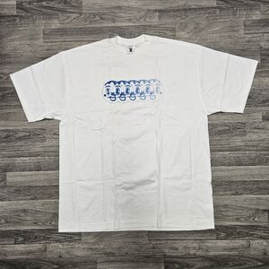 New Y2K Vintage Billionaire Boys Club Ice Cream Smiley Face T-shirt 2XL BBC